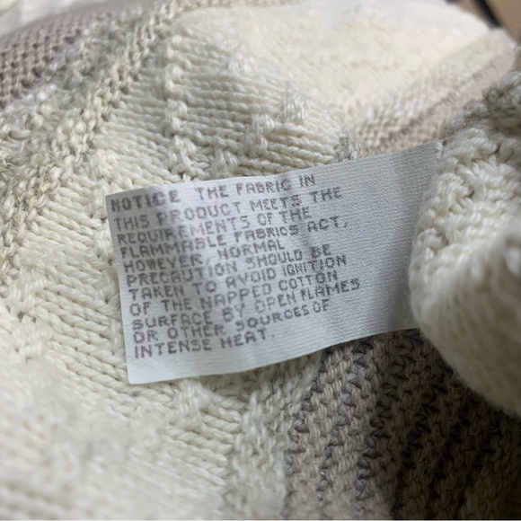 Shenandoah Large Vintage Sweater Grandpa Core 90's Neutral Textured - Picture 8 of 9